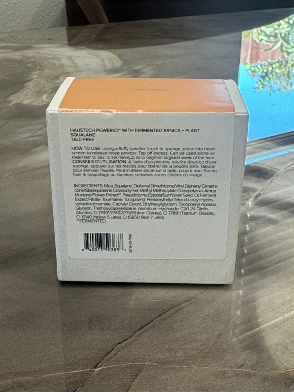 Haus Labs Bio-Blurring Loose Setting Powder — Deep Honey